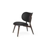The Lounge Chair, sirka grå eg med sort læder fra Mater