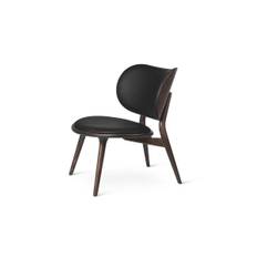 The Lounge Chair, sirka grå eg med sort læder fra Mater