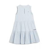 Tommy Hilfiger Kjole Seersucker Stripe - Blue Spell Stripe - 98 (3 år)