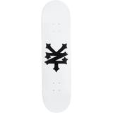 Zoo York Classic Crackerjack Skateboard Deck - White, White / 8.375"