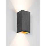 Væglampe 23x10 i mørk beton fra GANT (Variant: Guld)