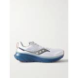 Saucony - Guide 17 Rubber-Trimmed Mesh Running Sneakers - Men - Gray - US 9