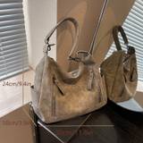 Retro Style Hobo Bag For Women, Large Capacity Tote Bag, Classic Pu Leather Shoulder Bag Purses