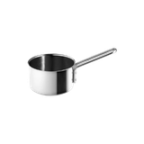 EvaTrio kasserolle i rustfrit stål med keramisk belægning 1,1 l / 13cm