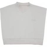 Ærmeløs sweatshirt med numerisk logo Gray 164 CM,176 CM,152 CM,128 CM,104 CM,116 CM,140 CM