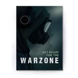 Plakat / Canvas / Akustik: Get ready for the Warzone (Gamer)