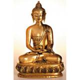 Buddha Amithaba i messing - Buddha statuer generelt - GodKarmaShop