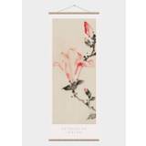 Pink magnolia - Japansk kunst plakat