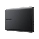 Toshiba Canvio Basics - Harddisk - 1 TB - ekstern (bærbar) - 2.5 - USB 3.2 Gen 1 / USB 2.0 - mat sort