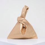 SHEIN Solid Color Simple Tote Bag, Knot Wrist Bag, Vintage Triangle Bag, Vest Backpack, Pu Tote Bag
