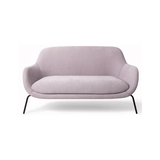 UGO 2-Personers sofa i metal og polyester B151 cm - Sort/Violet