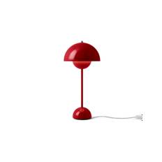 Flowerpot VP3 bordlampe af Verner Panton (Vermilion Red)