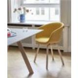 HAY AAC 23 Soft About A Chair SH: 46 cm - Lacquered Oak Veneer/Lola Yellow