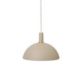 ferm LIVING Collect pendel cashmere, low, dome shade