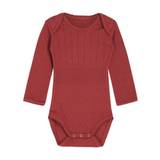 Noaoa Miniature - Baby Doria Ls Body - Ruby Wine Red 80 CM,68 CM,56 CM,62 CM,86 CM,74 CM