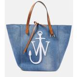 JW Anderson Cabas denim tote bag - blue - One size fits all