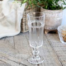 Chic Antique - Antoinette Champagneglas med Perlekant, 12-Pak