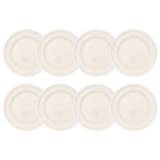 Villeroy & Boch Manoir Plate 26 Cm 8 Pcs - Middagstallerkner Porcelæn Hvid - 1023962620-8pack