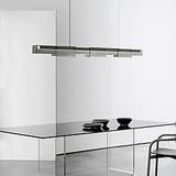 led pendel 128 cm ø lys dæmpbar linje design metal glas minimalistisk malet finish spisestue køkken lys 110-240v Lightinthebox
