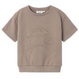 Lil' Atelier - NMMJobo t-shirt - Brun - str. 7-8 år
