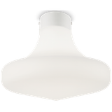 SOUND Loftlampe i aluminium og kunststof Ø30 cm 1 x E27 - Hvid