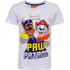 Paw Patrol T-shirt hvid - 110/116