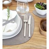 Lind DNA Table Mat Curve Double L Bull warm grey /black