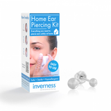 Inverness Home Ear Piercing Kit - Lav selv hul i ørene (komplet sæt kugle 3 mm stål)