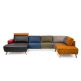 Hjort Knudsen Copenhagen flerfarvet sofa U-sofa - Venstrevendt Multifarvet