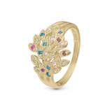 Christina Design London Jewelry & Watches - Peacock ring forgyldt sølv sterlingsølv