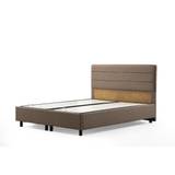 Orina 90 x 190 - Brown - Single Bed Base & Headboard