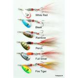 Pezon & Michel Buck Pike Spinner - White Red