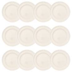 Villeroy & Boch Manoir Plate 26 Cm 12 Pcs - Middagstallerkner Porcelæn Hvid - 1023962620-12pack