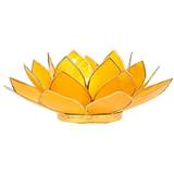 Lotus Lysestage - 3 chakra - gul guld
