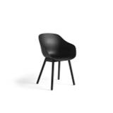 HAY AAC 212 About A Chair H: 82 cm - Black Lacquered Oak/Black