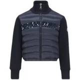 Blå Sweater med Ribbet Turtle Neck Blue 104 CM,140 CM,128 CM,116 CM