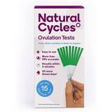 Ovulation tests in natural cycles - 15 tests