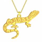 SHEIN 1pcs Tiny Punk Animal Gecko Charm Necklace Women Men Stainless Steel Jewelry Vintage Pendant Necklace Gift
