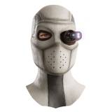 Deadshot Latex Maske Lizenz Maske aus Suicide Squad - grau - EG