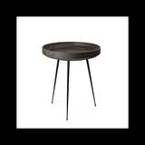 Mater - Bakkebord - Bowl Table - Medium - Sort - Ø46 cm - Waste Edition