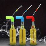 SHEIN 304 Stainless Steel Beer Straw, Drink Straw, Smoking Straw, Beer Funnel, Silicone Straw Set For Party & Game Night