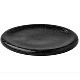 RAW Satin black stone tallerken Ø24,5 x H2,1 cm (1 stk. på lager)