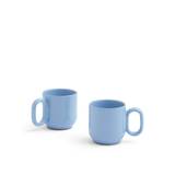 HAY - Barro Cup, Set of 2 Light Blue