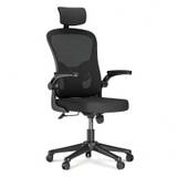 SHEIN Ergonomic Office Chair, Desk Chair With Adjustable Headrest, Armrests, And Lumbar Support