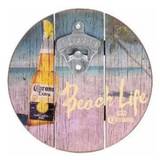 Retroworld Corona Beach Life Bottle Opener - Ø 20 cm