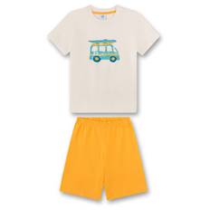 Sanetta - Kid's Boy Modern Mainstream Pyjama Short - Hverdagsundertøj str. 92 orange