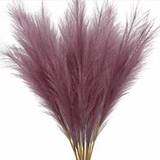 SHEIN 10pcs- Artificial Reeds 55cm/21.65in High Fake Pampas Grass Faux Plume Branch For Floor Vase Filler, Home Kitchen Bohemian Decor, Room Decoration, Wed