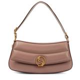 Stella McCartney S-Wave quilted shoulder bag - pink - One size fits all
