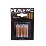 Powerpaq Ultra Alkaline AAA batteri - 4 stk.