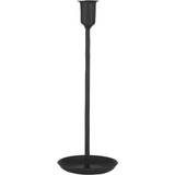 Ib Laursen Candle Holder for Dinner Candle Handmade Unevenness may occur Black Black